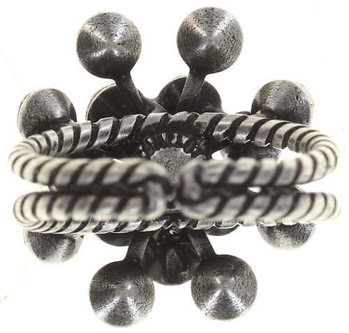 Bild für Ring Magic Fireball Weiß / Braun crystal shimmer  Classic Size (21mm Ø)