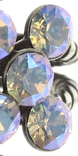 image pour Anneau Magic Fireball Blanc / Marron crystal shimmer  Classic Size (21mm Ø)