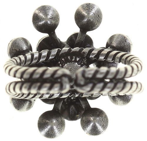 image pour Anneau Magic Fireball Gris black diamond shimmer Classic Size (21mm Ø)