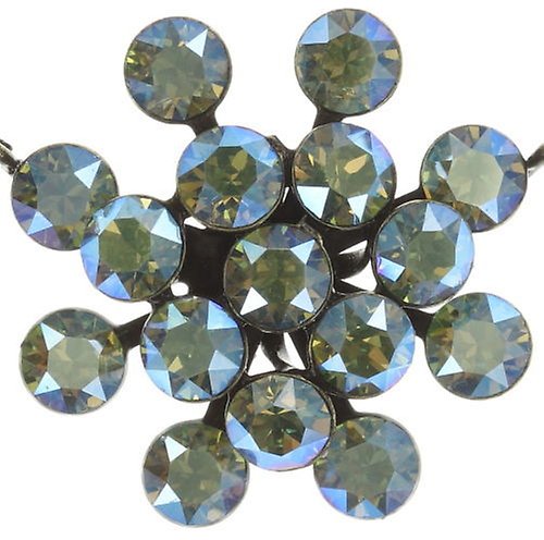 Bild für Halskette mit Anh&auml;nger Magic Fireball Gelb / Grün peridot shimmer Classic Size (21mm Ø)