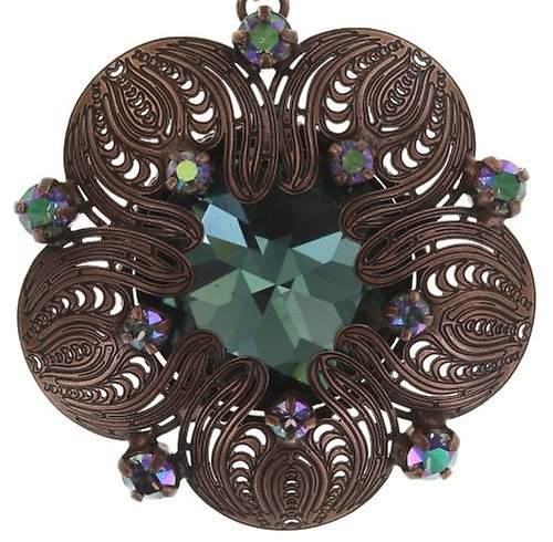 image pour Clou d'oreille pendant Water Blossom Bleu / Vert  size M