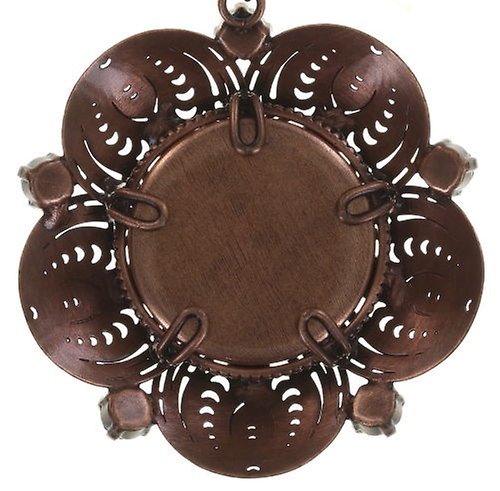 image pour Clou d'oreille pendant Water Blossom Bleu / Vert  size M