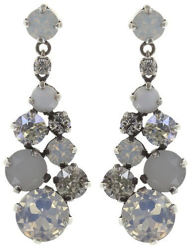 Bild für Ohrstecker baumelnd Ballroom Classic Glam Weiß  