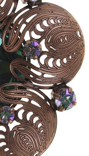 image for Ring Water Blossom Blue / Green  size L