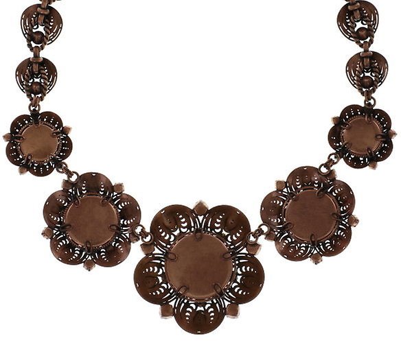 Bild für Halskette Collier Water Blossom Blau / Grün  size L,M,S