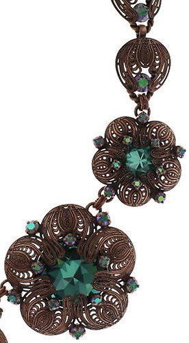 Kép Necklace collier Water Blossom Blue / Green  size L,M,S