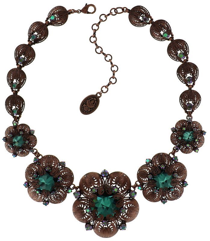 Kép Necklace collier Water Blossom Blue / Green  size L,M,S