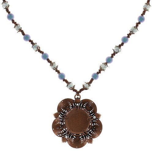 image pour Collier pendant Water Blossom Bleu / Vert  size M