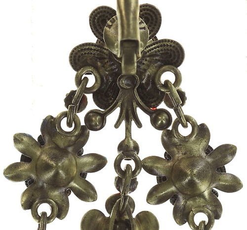 image pour Boucles d'oreilles Eurowire pendantes Mille Fleurs Multi  