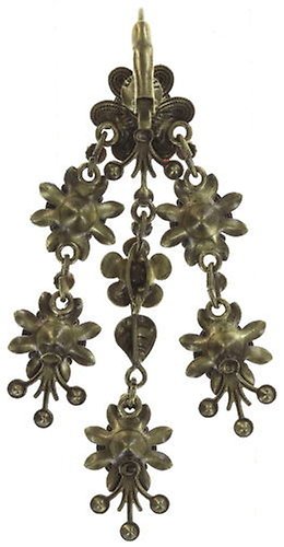 image pour Boucles d'oreilles Eurowire pendantes Mille Fleurs Multi  