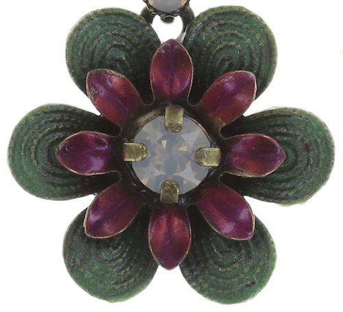 image pour Clou d'oreille pendant Mille Fleurs Multi  