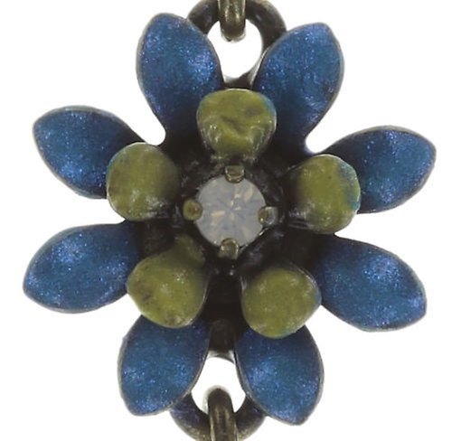 image for Earring stud dangling Mille Fleurs Multi  