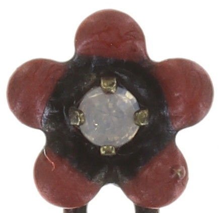 image for Earring stud dangling Mille Fleurs Multi  