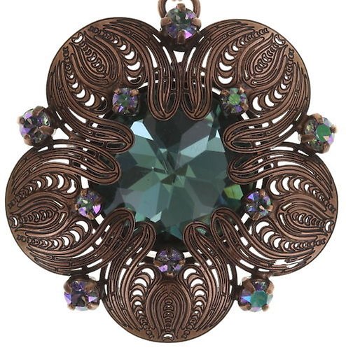 image pour Collier pendant Water Blossom Bleu / Vert  size M