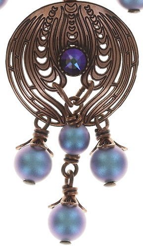 image for Necklace Water Blossom Blue / Green  