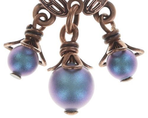 image pour Collier pendant (long) Water Blossom Bleu / Vert  