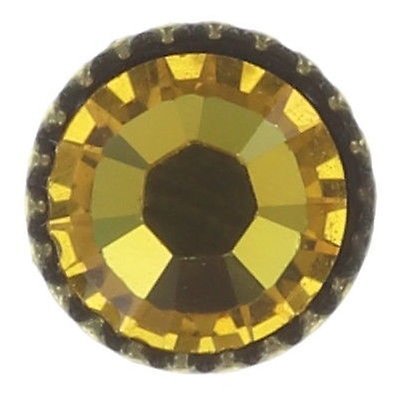 Bild für Ohrstecker flach Black Jack Gelb Sonnenblume SS 20