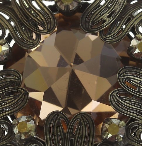 Bild für Ohrringe mit Clip Water Blossom Beige  Größe M