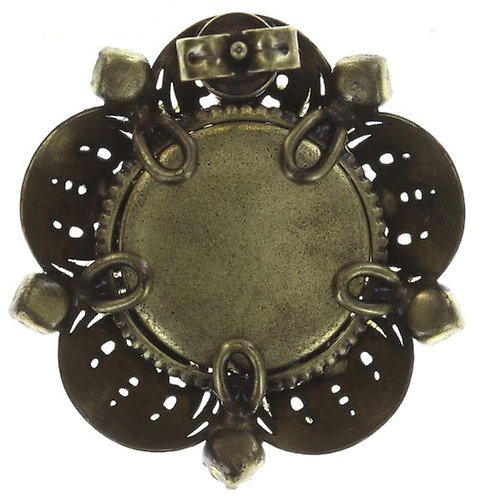 image for Earring Stud Water Blossom Beige  size S