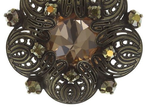 image pour Clou d'oreille pendant Water Blossom Beige  size S