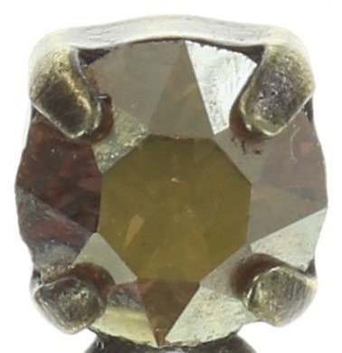 image for Earring Stud Dangling Water Blossom Beige  size S