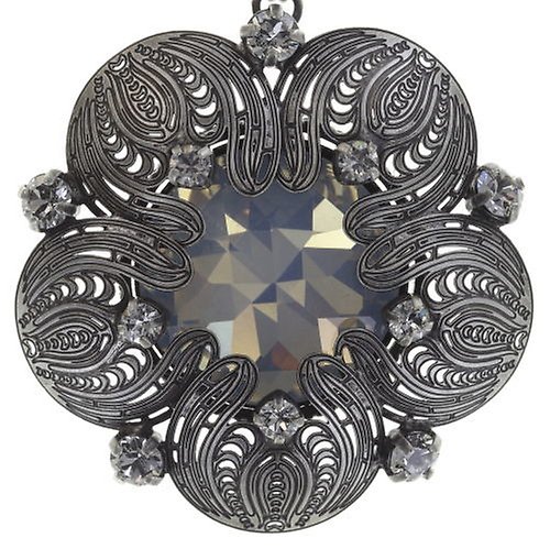 image pour Clou d'oreille pendant Water Blossom Blanc  size M