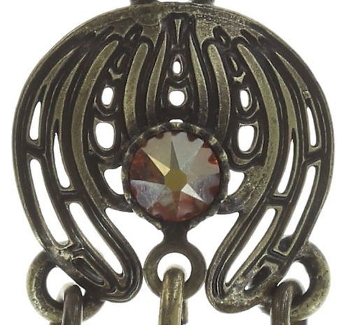 image for Earring stud dangling Water Blossom Beige  