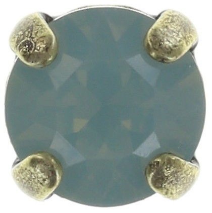 image for Earring Stud Black Jack Green pacific opal SS 29