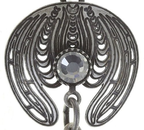 image pour Boucles d'oreilles pendantes Water Blossom Blanc  