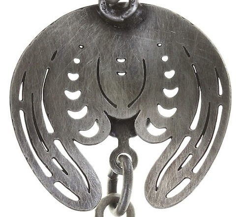 image pour Boucles d'oreilles pendantes Water Blossom Blanc  