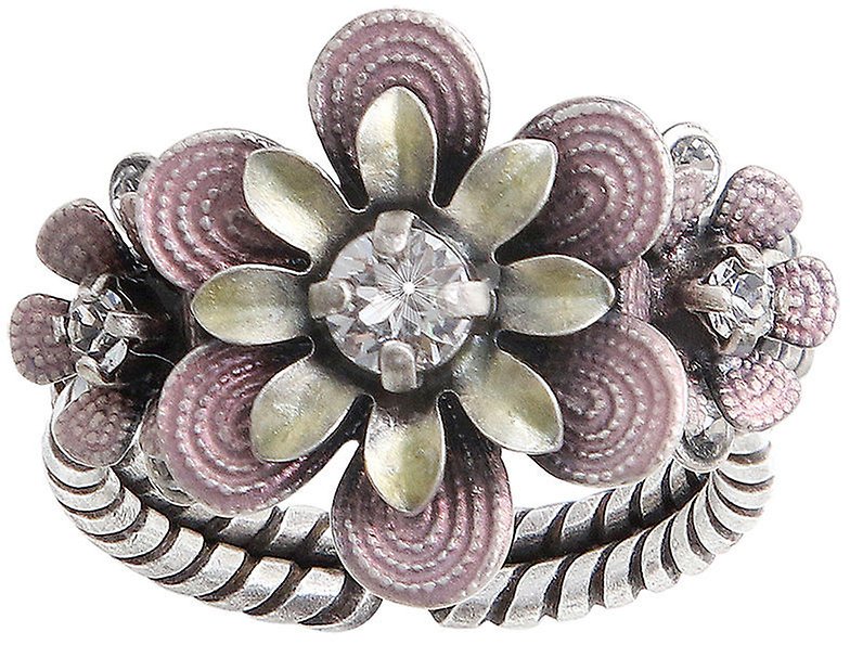 image for Ring Mille Fleurs White  