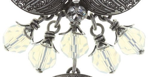 image for Necklace Pendant Water Blossom White  size M