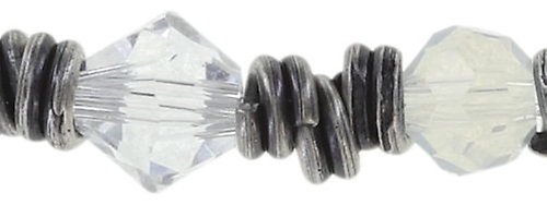 Bild für Halskette mit Anh&auml;nger Water Blossom Weiß  Größe S