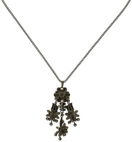 image pour Collier pendant Mille Fleurs Bleu / Vert  