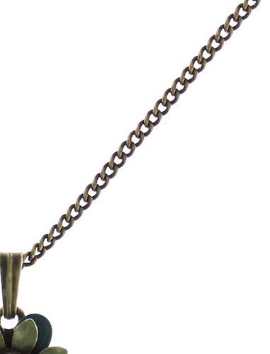 image pour Collier pendant Mille Fleurs Bleu / Vert  