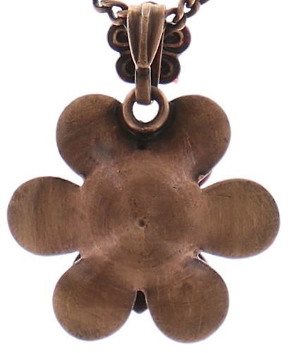 Kép Necklace pendant Mille Fleurs Red / Orange  