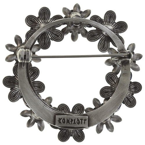 image pour Broche Mille Fleurs Blanc  