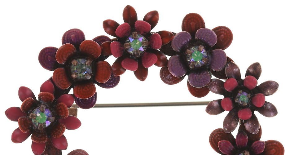 Kép Brooch Mille Fleurs Red / Orange  