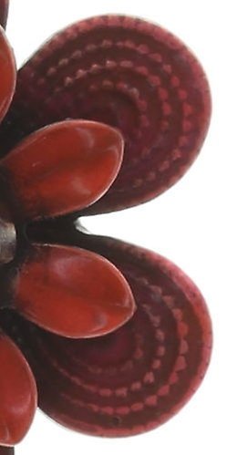 Bild für Ohrstecker Mille Fleurs Rot / Orange  