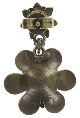 Bild für Ohrstecker baumelnd Mille Fleurs Blau / Grün  