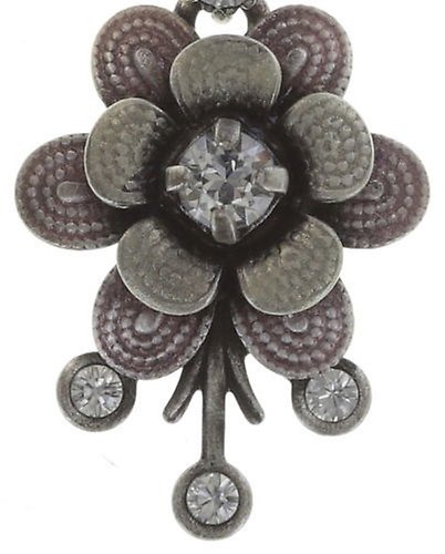 Bild für Ohrstecker baumelnd Mille Fleurs Weiß  