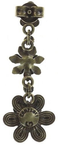 Bild für Ohrstecker baumelnd Mille Fleurs Blau / Grün  