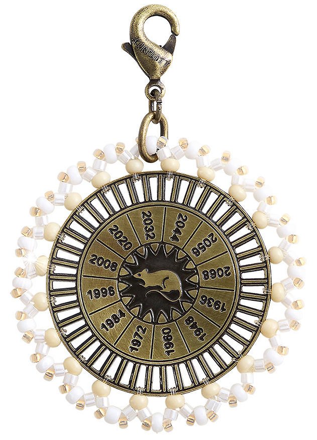 image for Charm Zodiac White  size L