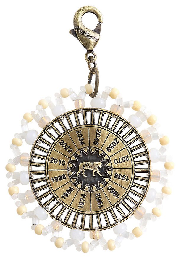 image for Charm Zodiac White  size L