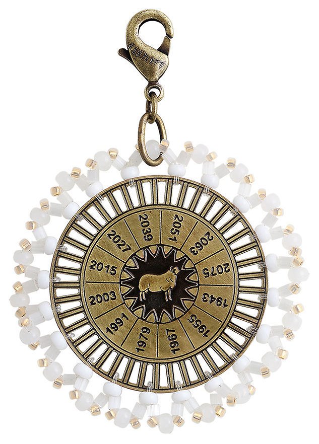 image for Charm Zodiac White  size L