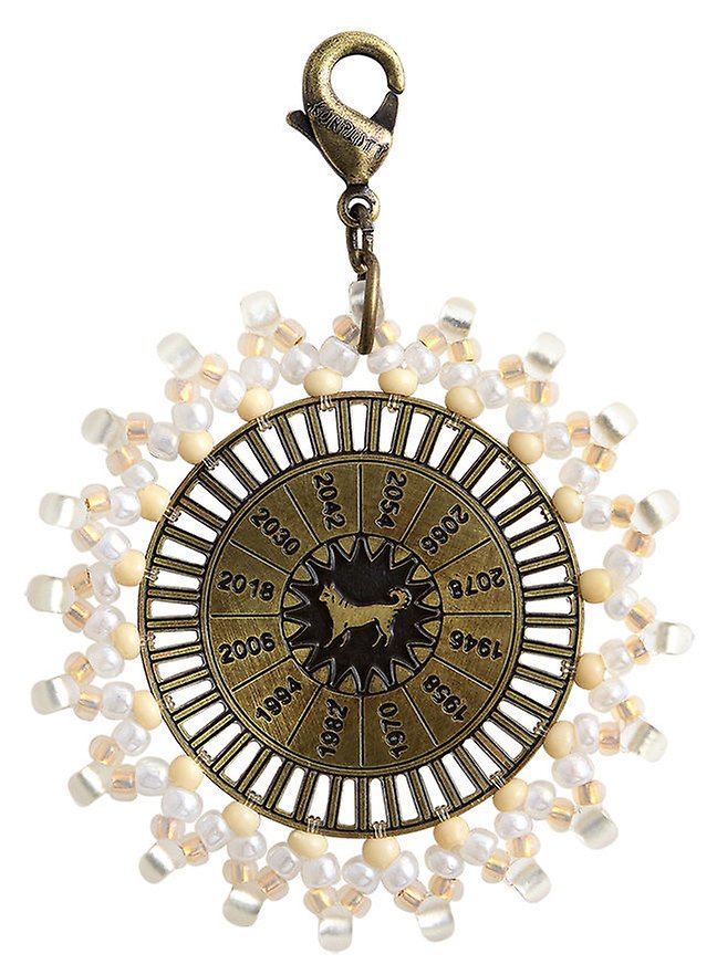 image pour Breloque Zodiac Blanc  size L