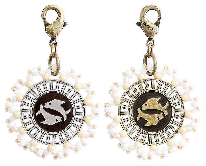 image for Charm Zodiac White  size M