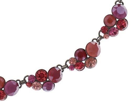 Bild für Halskette Collier Petit Glamour Korallenfarbig  