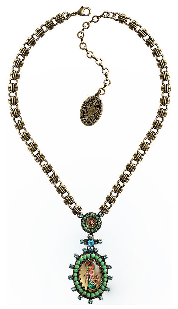 image for Necklace-Y Kyoto Love Green  