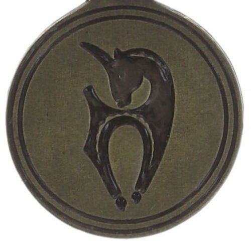 Bild für Charm Zodiac Messing / Silber  